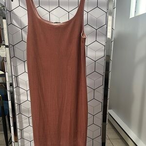 Zara Copper Sleeveless Top